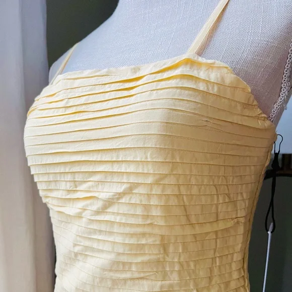 NEW! Boutique Butter Yellow Spring Garden Party Sundress - Picture 6 of 8